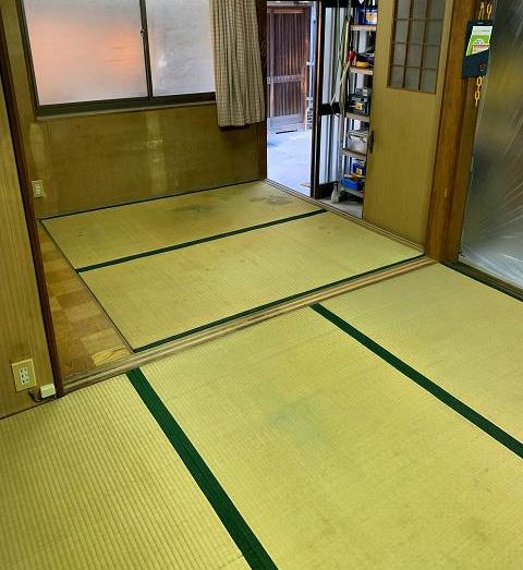京都の長屋床下修繕、リフォームが完了！