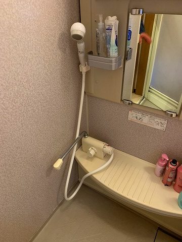滋賀草津市で浴室カランの取替リフォーム