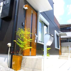 滋賀県雁瀬工務店が建てた、低層景観地域の京都の家　外観