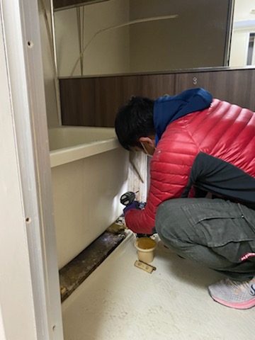 滋賀県草津市のマンション浴室交換リフォーム工事