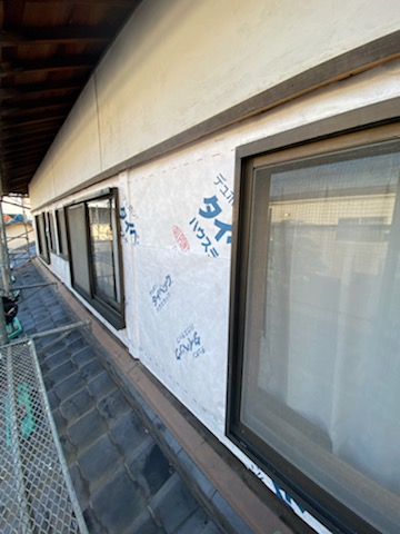 滋賀県草津市の外壁張替えリフォーム工事