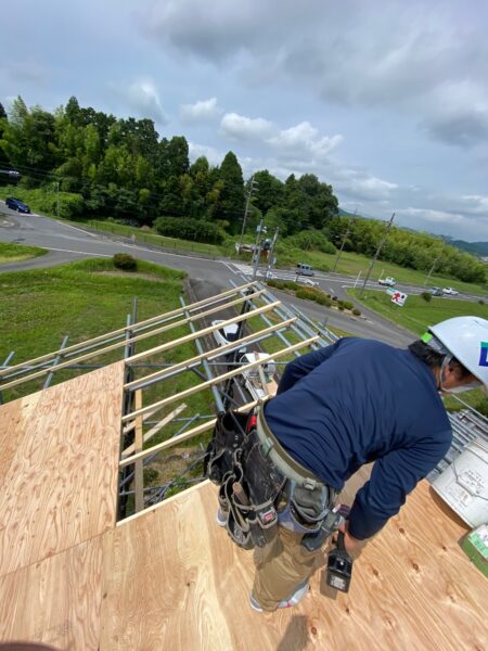 滋賀県甲賀市の屋根修繕リフォーム工事