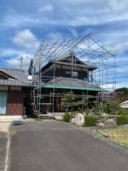 滋賀県甲賀市の屋根修繕リフォーム工事